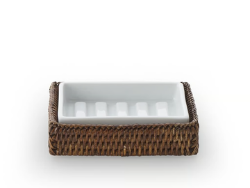 BASKET STS - Countertop wooden soap dish by DECOR WALTHER - view 2